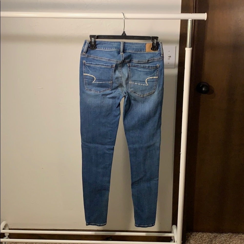American Eagle super stretch jeggings, size: 4 - Picture 3 of 3